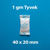 Silica Gel 1 gram Packets - Tyvek 
