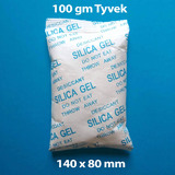 Silica Gel 100 gram Packets - Tyvek