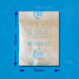 Silica Gel Packets 25 Gram - 125pcs Sealed PE Bag