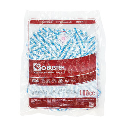 O-Buster® Oxygen Absorbers 100cc | 100 sachets