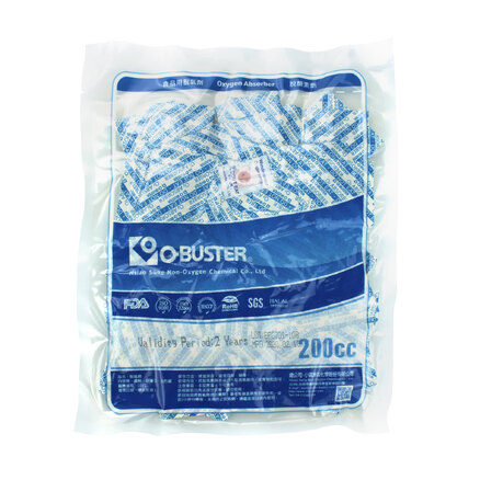 O-Buster® Oxygen Absorbers 200cc | 75 sachets