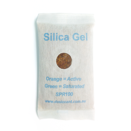 Indicating Silica Gel Packets (Cloth) 100gm | 5 pcs