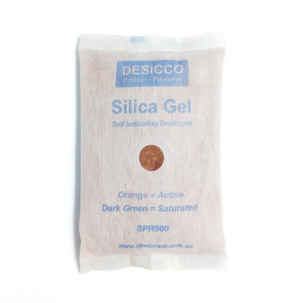 Indicating Silica Gel Packets (Cloth) 500gm | 1 pc
